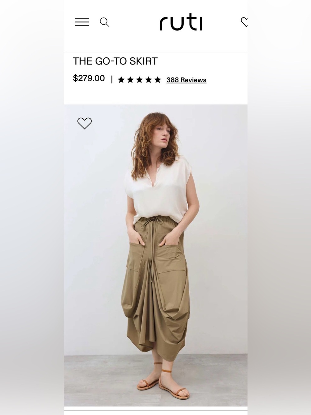 Ruti The Go-To Skirt